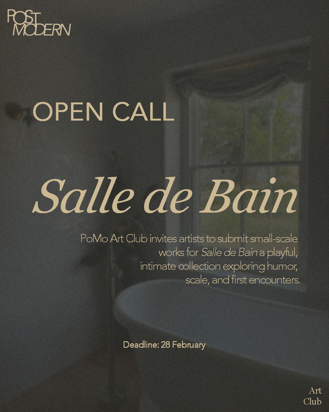 OPEN CALL | Salle de Bain Collection