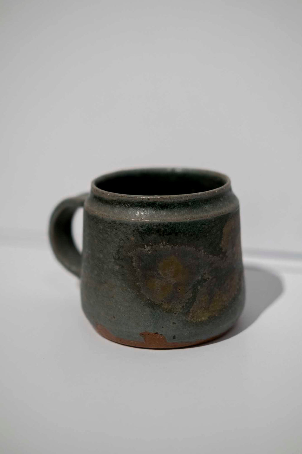 Blue Grey Side Shell Mug