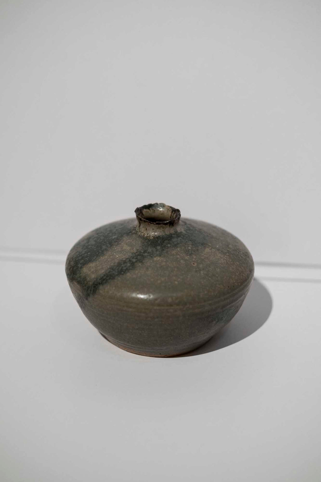 Blue Grey Stone Vessel