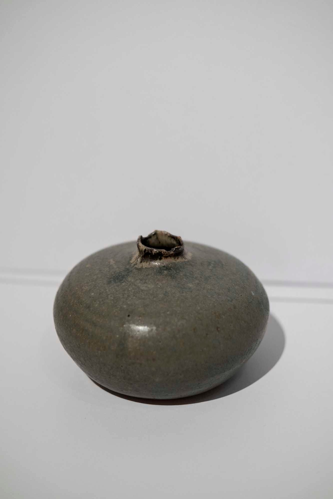 Blue Grey Stone Vessel