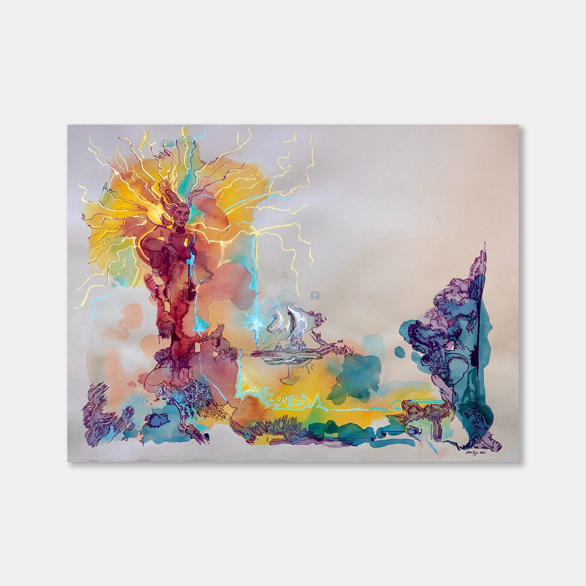 Liana Berzins, 'Saules Koks (The World Tree)', 2025