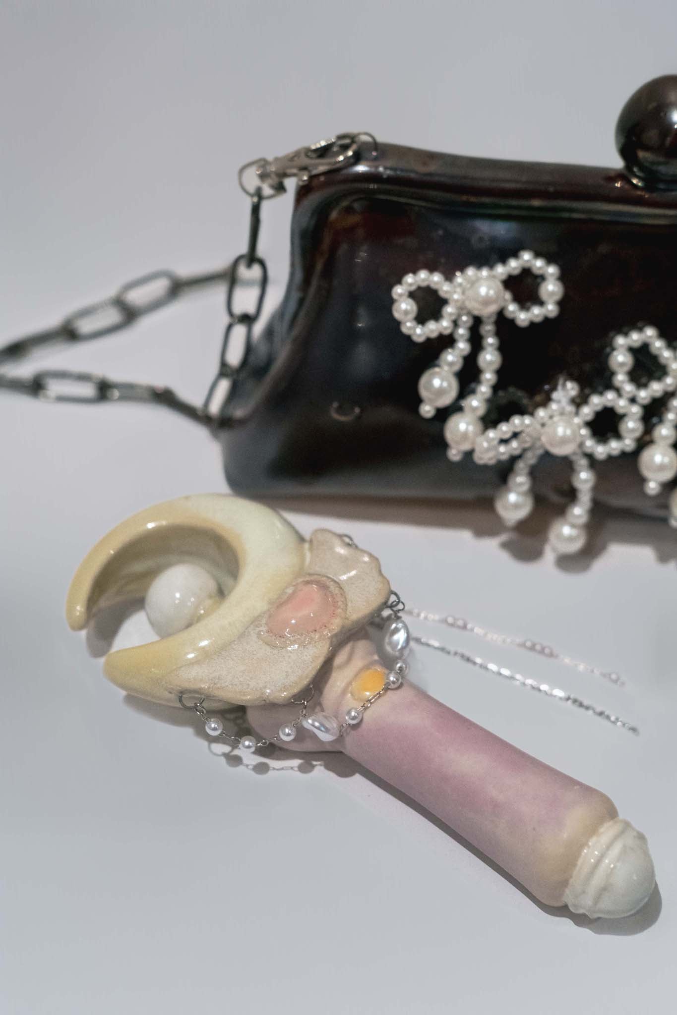 Erline, 'Power of Pearls, Price of Chains', 2025